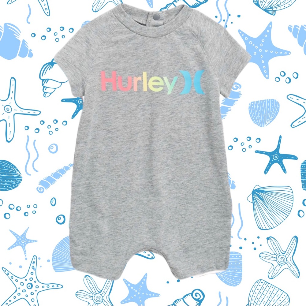 Hurley Infant Gradient Romper